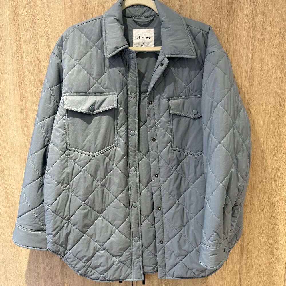 Wilfred light blue ganna jacket - women's M, excellent condition
